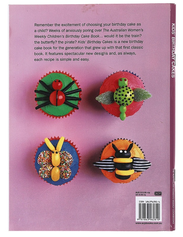 Kids' Birthday Cakes - Susan Tomnay - Lastenkirjat - 10105484251 - 1