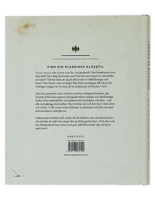 Stiljournalen : allt om klassisk herrstil - Klercker, Fredrik af - Tietokirjat ja oppaat - 10105484250 - 1