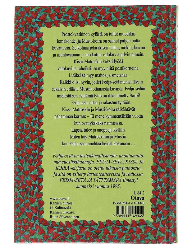 Fedja-setä rakastuu - Uspenski, Eduard - Romaanit ja novellit - 10105484252 - 1