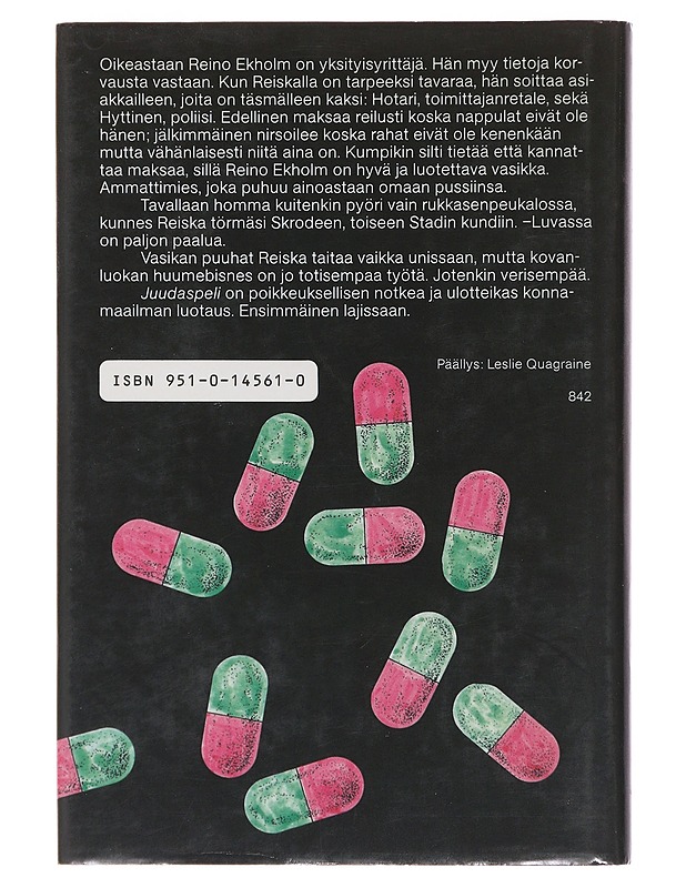 JUUDASPELI : JÄNNITYSROMAANI - NYKÄNEN, HARRI - Romaanit ja novellit - 10105484328 - 1