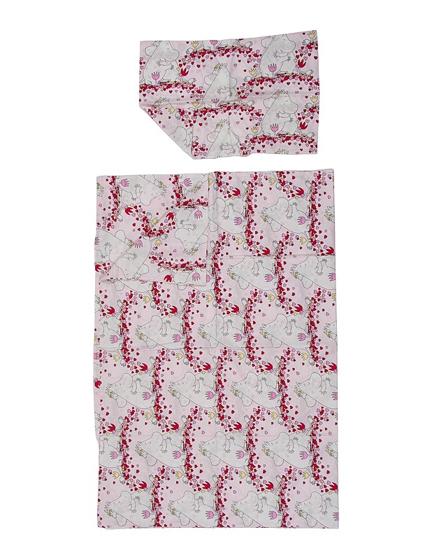 FINLAYSON Rakkausmuumi pussilakanasetti, 120 x 160 cm - Designsuosikit - 10105484357 - 0