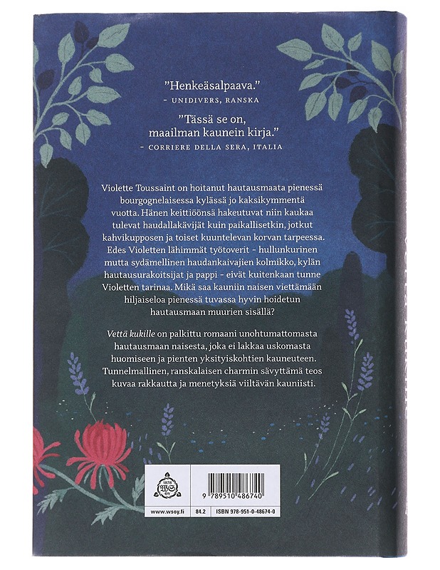 Vettä kukille - Perrin, Valérie - Romaanit ja novellit - 10105484367 - 1