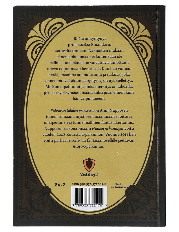 Putoavan tähden prinsessa - Anni Nupponen - Fantasia- ja scifi - 10105484365 - 1