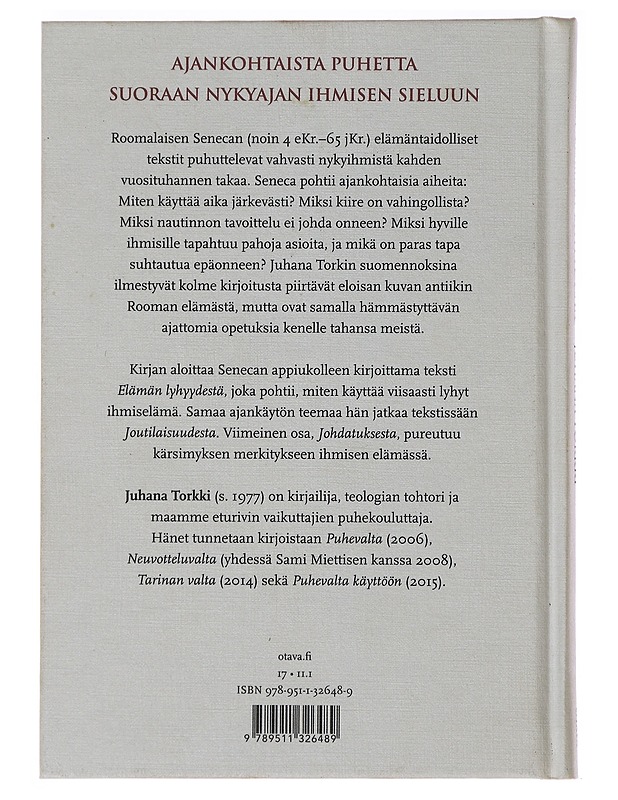 Elämän lyhyydestä - Seneca ; Juhana Torkki - Tietokirjat ja oppaat - 10105484378 - 1