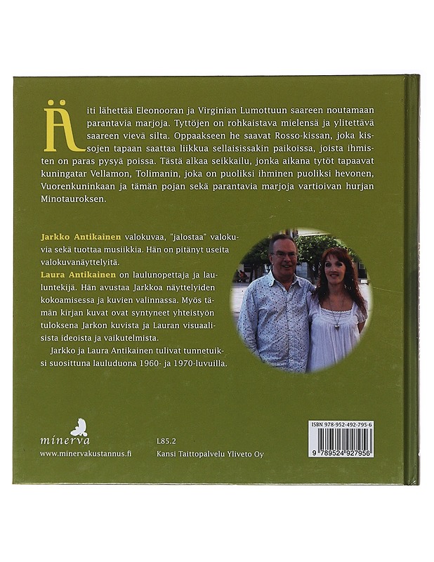 Lumottu saari - Antikainen, Laura - Lastenkirjat - 10105484397 - 1