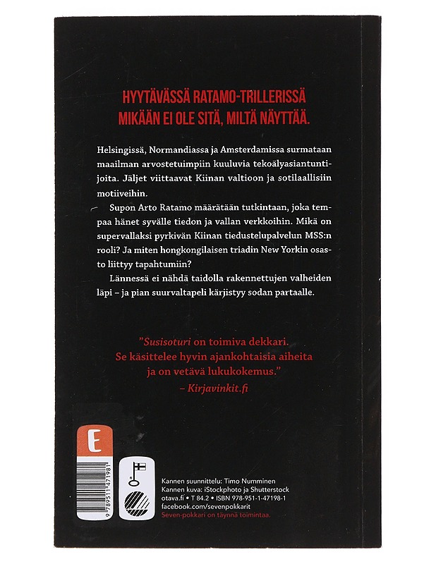 Susisoturi - Soininvaara, Taavi - Jännitys ja dekkarit - 10105484411 - 1