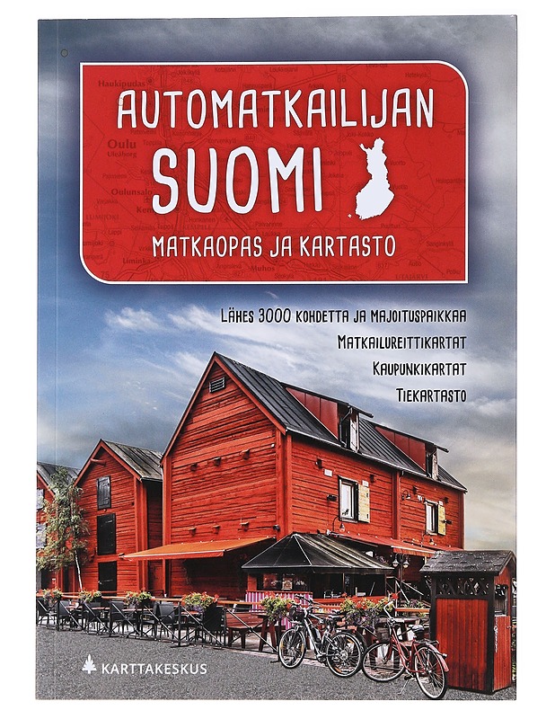 Automatkailijan Suomi : matkaopas ja kartasto - Henna Ahonen - Tietokirjat ja oppaat - 10105484466 - 0