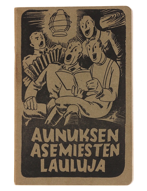 Aunuksen asemiesten lauluja - Viljo Marttila - Musiikki- ja elokuvakirjat - 10105484739 - 0