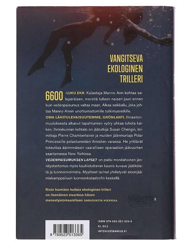 Vedenpaisumuksen lapset - Risto Isomäki - Fantasia- ja scifi - 10105484744 - 1