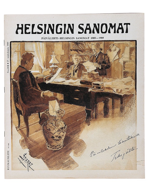  Helsingin Sanomat N:o 10B 1989 - Päivälehti  - Lehdet - 10105484759 - 0