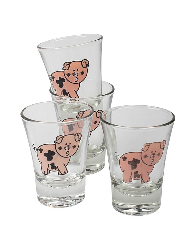 Possu snapsilasit, 4 kpl - Lasit - 10105484780 - 0