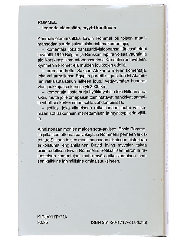Rommel - Irving, David - Tietokirjat ja oppaat - 10105484799 - 1