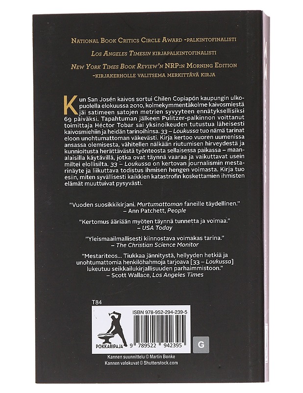 33 - loukussa - Tobar, Héctor - Elämäkerrat ja muistelmat - 10105484804 - 1