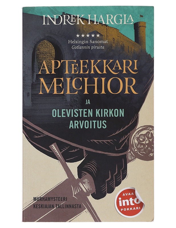 Apteekkari Melchior ja Olevisten kirkon arvoitus - Hargla, Indrek - Jännitys ja dekkarit - 10105484806 - 0