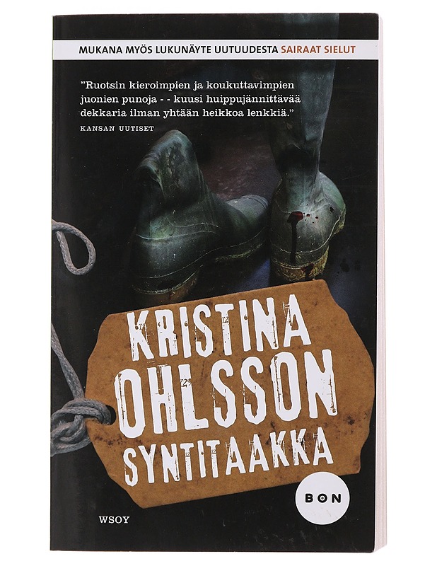 Syntitaakka - Ohlsson, Kristina - Jännitys ja dekkarit - 10105484824 - 0