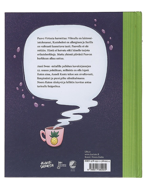 Paavo Virtanen ja tauti - Kanto, Anneli - Lastenkirjat - 10105484848 - 1