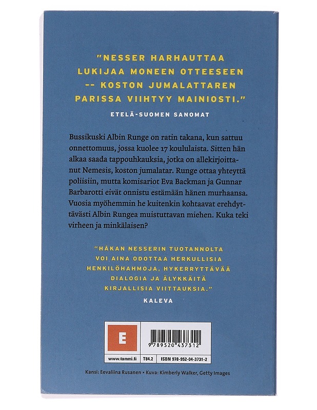 Koston jumalatar - Nesser, Håkan - Jännitys ja dekkarit - 10105484849 - 1