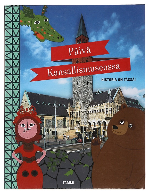 Päivä Kansallismuseossa : historia on tässä! - Heilala, Katariina - Lastenkirjat - 10105484856 - 0