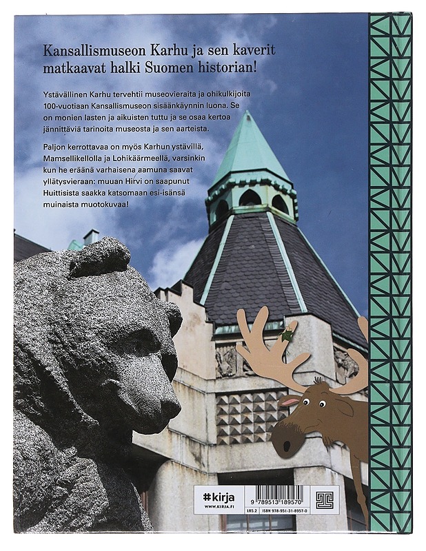 Päivä Kansallismuseossa : historia on tässä! - Heilala, Katariina - Lastenkirjat - 10105484856 - 1