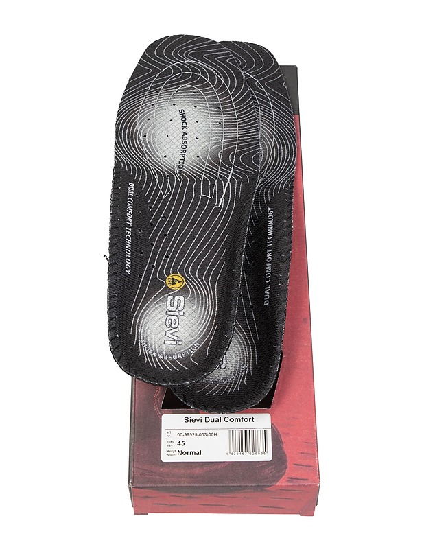 SIEVI Dual Comfort pohjalliset, 45 - Muut urheiluvälineet ja vapaa-aika - 10105484874 - 0