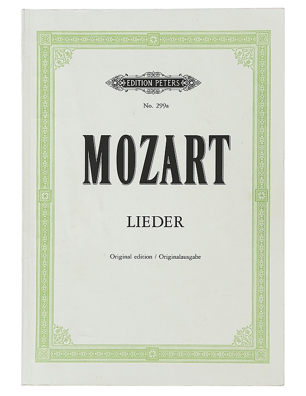 Wolfgang Amadeus Mozart , Lieder - Herausgegeben von Max Friedlaender - Musiikki- ja elokuvakirjat - 10105484879 - 0
