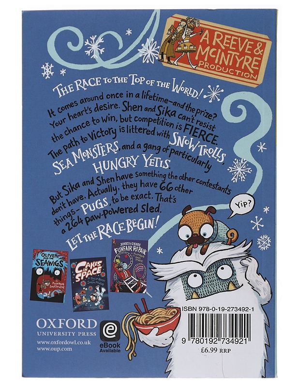 Pugs of the frozen North - Reeve, Philip - Lastenkirjat - 10105484877 - 1