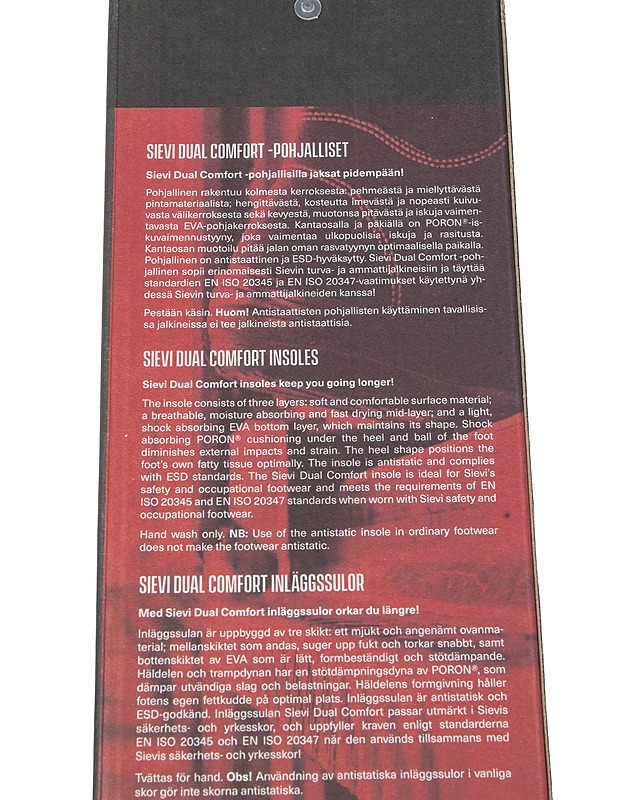 SIEVI Dual Comfort pohjalliset, 43 - Muut urheiluvälineet ja vapaa-aika - 10105484894 - 2