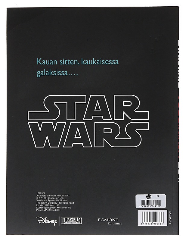 Star Wars vuosikirja 2017 - Frank tennyson - Taide- ja kulttuurikirjat - 10105484895 - 1