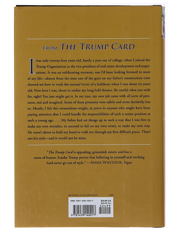The Trump Card - Ivanka Trump - Tietokirjat ja oppaat - 10105484923 - 1