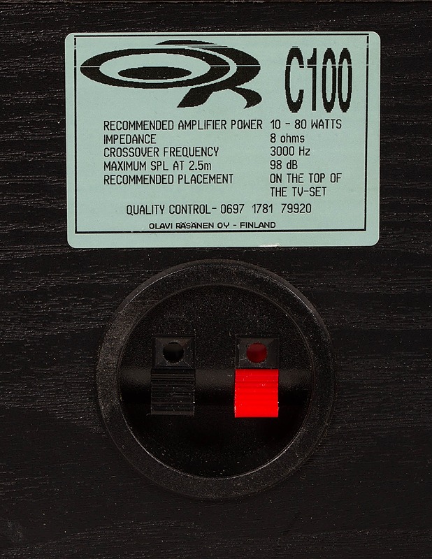 OR C100 keskikaiutin - Audio - 10105484937 - 2