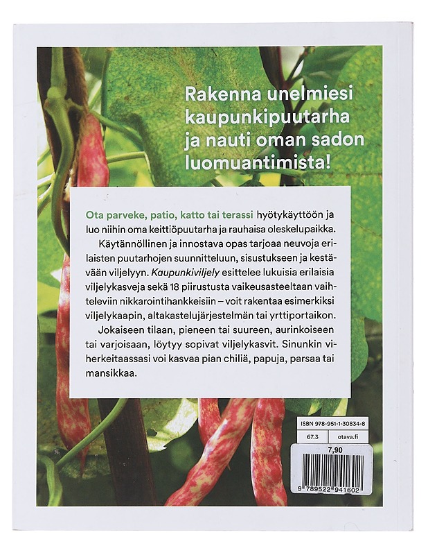 Kaupunkiviljely - Flodin Furås, Ulrika - Tietokirjat ja oppaat - 10105484949 - 1