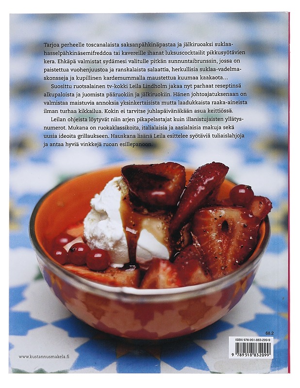 Leilan parhaat ruokaohjeet - Lindholm, Leila - Ruokakirjat - 10105484963 - 1