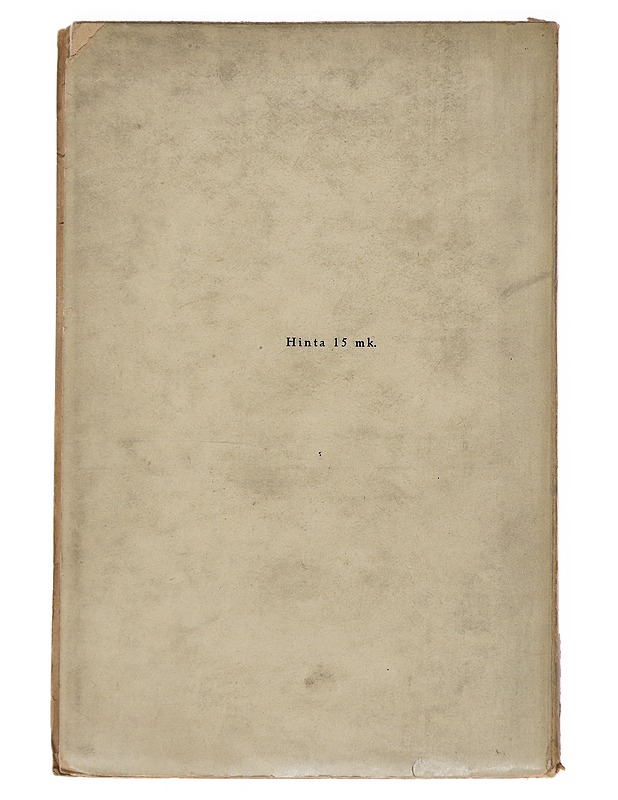 Varjoleikki - Vuorela, Einari - Runot ja näytelmät - 10105484978 - 1