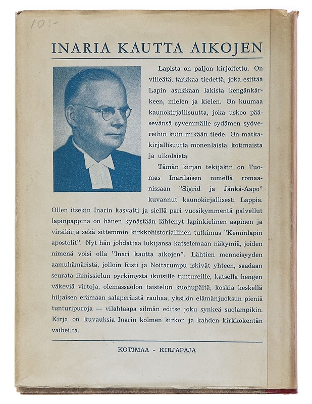 Inari - Itkonen, Tuomo - Historiakirjat - 10105484997 - 1