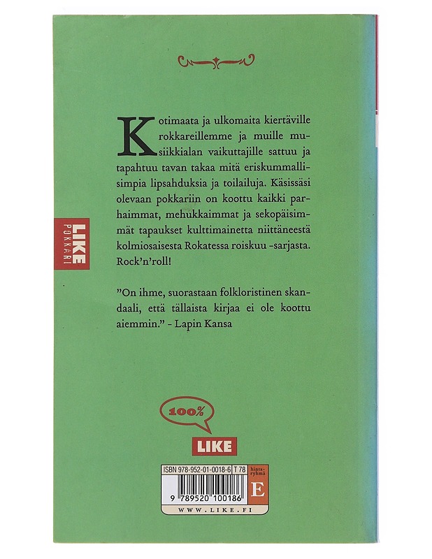 Rokatessa roiskuu : hitit - Rautio, Timo - Elämäkerrat ja muistelmat - 10105485004 - 1