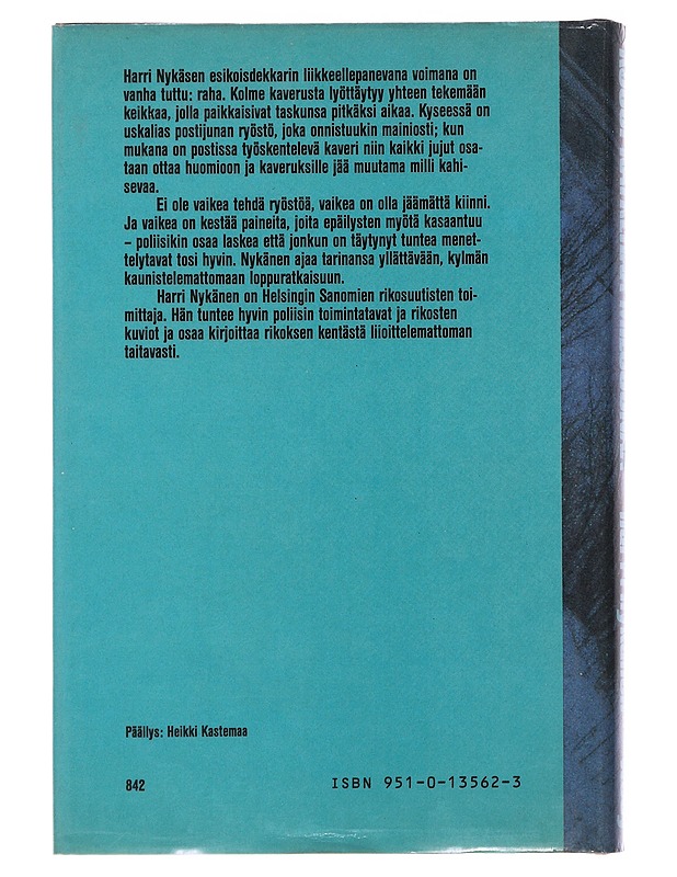 Kuusi katkeraa miljoonaa : jännitysromaani - Harri Nykänen - Romaanit ja novellit - 10105485022 - 1