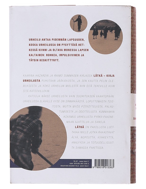 Lätkä : kirja urheilusta - Hazard, Kaarina - Tietokirjat ja oppaat - 10105485042 - 1