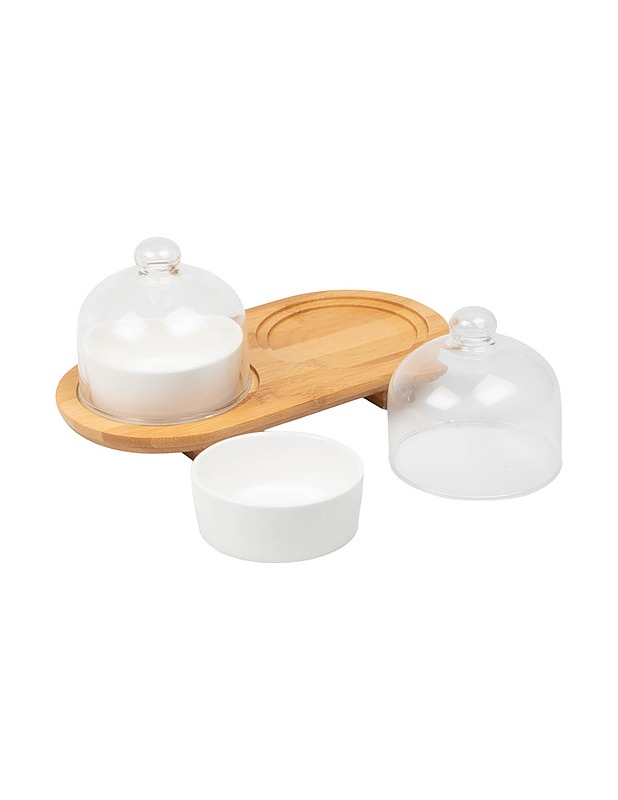 HOFF INTERIEUR tarjoilusetti, 3 osaa - Tarjoiluastiat - 10105485057 - 2