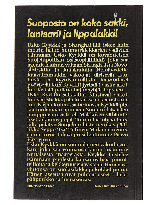 Usko Kyykkä ja Shaghai-Lili - Parkkari, Jukka - Jännitys ja dekkarit - 10105485059 - 1