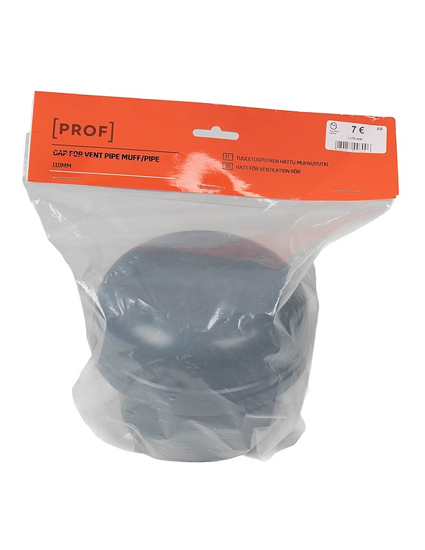 PROF 110mm tuuletusputken hattu - Rakennustarvikkeet - 10105485074 - 0