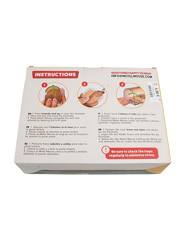 MOTEL MOUSE The Humane Mouse Trap hiirenloukku - Muut urheiluvälineet ja vapaa-aika - 10105485097 - 1