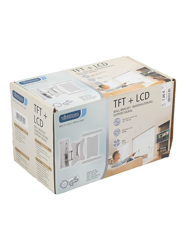 VIVANCO Wms tft 2520 s seinäteline - Rakennustarvikkeet - 10105485114 - 0