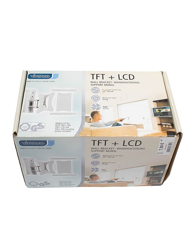 VIVANCO Wms tft 2520 s seinäteline - Rakennustarvikkeet - 10105485114 - 1