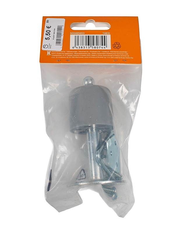 PROF 100 mm pidikkeellä ovenkiinnitin - Rakennustarvikkeet - 10105485174 - 1