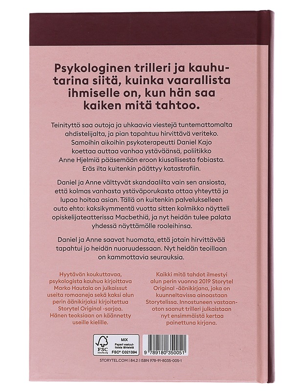 Kaikki mitä tahdot - Hautala, Marko - Romaanit ja novellit - 10105485189 - 1