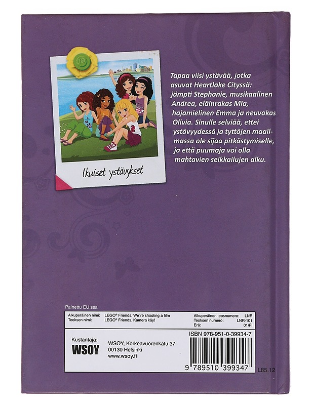 Kamera käy! : kertomuksia, faktoja, kyselyitä - Palasz, Marcin - Lastenkirjat - 10105485192 - 1