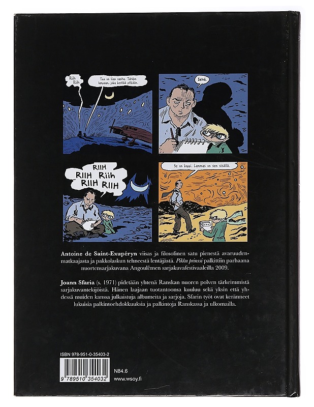 Pikku prinssi : mukaelma Antoine de Saint-Exupéryn romaanista - Sfar, Joann - Lastenkirjat - 10105485230 - 1