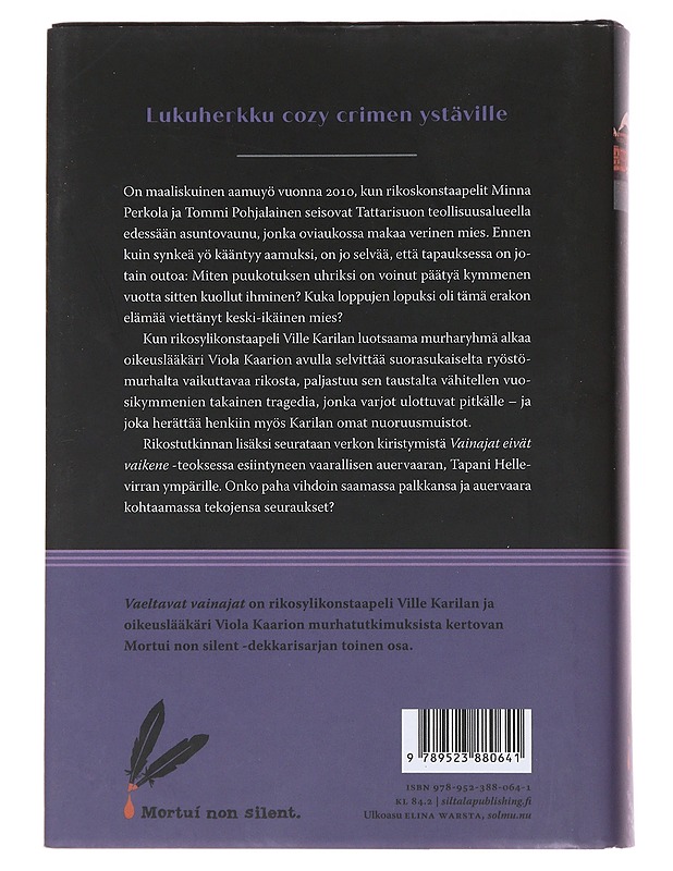 Vaeltavat vainajat - Rainio, Sari - Jännitys ja dekkarit - 10105485253 - 1