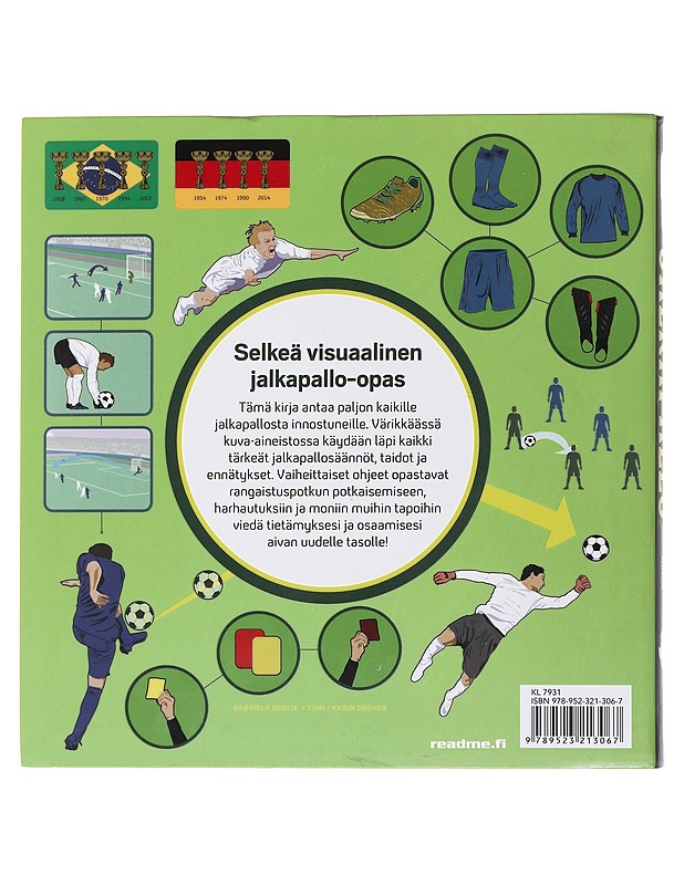 Jalkapallo : pelaajan kirja - Scolik, Gabriela - Tietokirjat ja oppaat - 10105485254 - 1