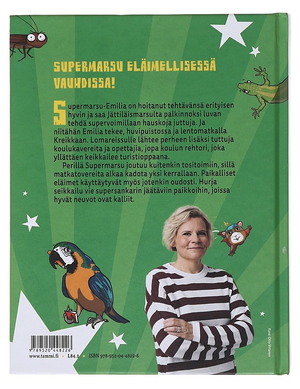 Supermarsu ja eläinten vastaisku - Noronen, Paula - Lastenkirjat - 10105485269 - 1